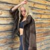 Купить Шуба из норки Ретто 42-46 р. 60 см