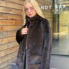 Купить Шуба из норки Ретто 42-46 р. 70 см