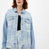 Купить Куртка джинсовая Calvin Klein Jeans DAD DENIM JACKET J20J216528-1AA XS Голубая (8719854099642)