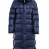 Купить Пальто женское пуховое Billeoni WСW 05 46 Темно-синий OUTER SPACE