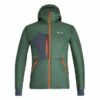 Купить Куртка Salewa Pedroc Hybrid TWC Mns Hood Jacket чоловіча S зелена