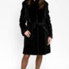 Купить Шуба Finezza Riana/95 38 Черная 76810015