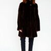 Купить Шуба Finezza Valeri/85 44 Коричневая 76310014