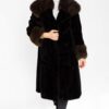 Купить Шуба Mf 03119/105 L Коричневая 96970003