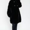 Купить Шуба Finezza Fin 138/100 44 Черная 75740014