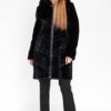 Купить Шуба North-art 2302 2XL Черная 1460006