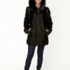 Купить Дубленка Bertini 4011/kps 58 Черная 126890031