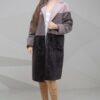 Купить Шуба мутон Chic fashion 52 серый 11289