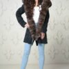 Купить Парка плащевка Chic fashion 50 черный 10956