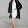 Купить Шуба норка Chic fashion росшив 50 черный 11744