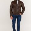 Купить Куртка Deri butik Db-13 54 Коричневая 157010023