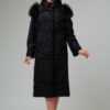 Купить Шуба из меха каракуля Miss Lora Роксолана трансформер Черная M (48)