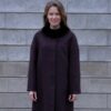 Купить Женское пальто Esmeralda Dortmund brown coat р.42 коричневый