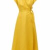 Купить Платье MaxMara 42 Желтое 52212601000