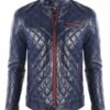 Купить Кожаная куртка GIORGIO DI MARE Темно-синий 3XL (GI4013713)