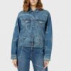 Купить Джинсовая куртка Emporio Armani 44 Синяя 3H2B88.2D5XZ