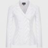 Купить Жакет Emporio Armani 40 Белый 3H2GT6.2M33Z