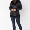 Купить Дубленка Mdk lux K-6021 3XL Черная 207760008