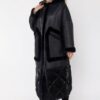 Купить Дубленка Rose gialle 578/kps XL Черная 205620005