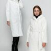 Купить Двухсторонняя экошуба Samange 1100M-C 50 White/ Белый