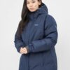 Купить Пуховик Jack Wolfskin North Ice Parka W 1112221-1910 S Темно-синий (4060477277288)