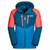 Купить Куртка горнолыжная GREAT SNOW JACKET KIDS Jack Wolfskin 1608571-1350 128 Синий (4060477601793)