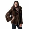 Купить Женская Шуба Невада Браун Американская Норка 48