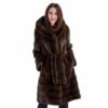 Купить Женская Шуба Дороти 2 Браун Американская Норка 44