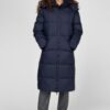 Купить Женский темно-синий пуховик CLASSIC DOWN LONG Gant XS 4751031