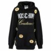 Купить Худі Moschino Couture AE011556 XS з великими ґудзиками чорне