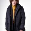 Купить Зимова парка (куртка) мембранна S-cape Winter Parka Black чоловіча Чорна S (wp0016)