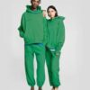 Купить Облегченный мужской oversized костюм из органического хлопка The Pangaia Lightweight Organic Cotton Suit Marine Green зеленый M (OPSM10)