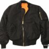 Купить Бомбер мужской Alpha Industries MA-1 S Black