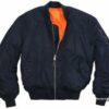 Купить Бомбер мужской Alpha Industries MA-1 3XL Replica Blue