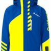 Купить Горнолыжная куртка Goldwin Kratos Jacket M Navy Lightning Yellow