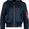 Купить Бомбер Alpha Industries MA-1 Natus MJM47506C1 S Replica Blue/Blue #9 Lining