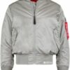 Купить Бомбер Alpha Industries MA-1 Blood Chit MJM21300C1 2XL Silver