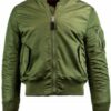 Купить Бомбер Alpha Industries MA-1 Slim Fit MJM44530C1 M Sage Green