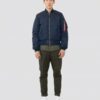 Купить Бомбер Alpha Industries MA-1 Slim Fit MJM44530C1 S Replica Blue