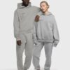 Купить Облегченный мужской oversized костюм из органического хлопка The Pangaia Lightweight Organic Cotton Suit Grey серый XL (OPSM6)