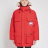 Купить Зимняя куртка парка-пуховик Canada Goose Expedition Parka Red S красный (CGE3)