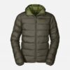 Купить Пуховик Jack Wolfskin Helium Men 1200573-5066 XXL Серо-оливковый (4060477920993)