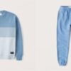 Купить Спортивный костюм мужской - костюм спортивный Abercrombie & Fitch AF8806M L Голубой