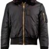Купить Бомбер Alpha Industries B-15 Slim fit L Black