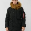 Купить Парка Alpha Industries N-3B Alpine Parka MJN49503C1 S Black (640631825391)