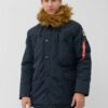 Купить Парка Alpha Industries N-3B Alpine Parka MJN49503C1 M Replica Blue (640631825315)