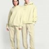 Купить Облегченный мужской oversized костюм из органического хлопка The Pangaia Lightweight Organic Cotton Suit Vanilla молочный XS (OPSM7)