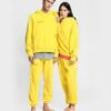 Купить Облегченный мужской oversized костюм из органического хлопка The Pangaia Lightweight Organic Cotton Suit Yellow желтый M (OPSM20)