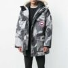 Купить Зимняя куртка парка-пуховик Canada Goose Expedition Parka Brush Camo Grey XXL белый камуфляж (CGE8)