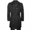 Купить Мужской тренч Polo Ralph Lauren trench coat double brest 627729328705 черный 52 р.